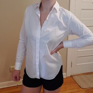 Everlane white button up